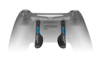 Above: The underside of a Scuf PS4 controller.